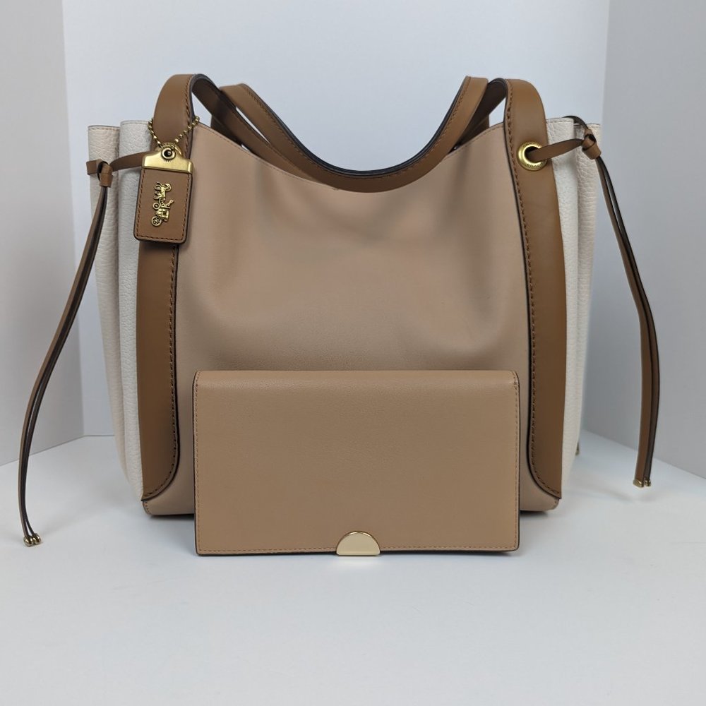 Coach Harmony Hobo in Colorblock